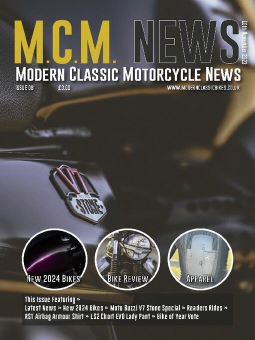 Title details for Modern Classic Motorcycle News by Modern Classic Motorcycle News - Available